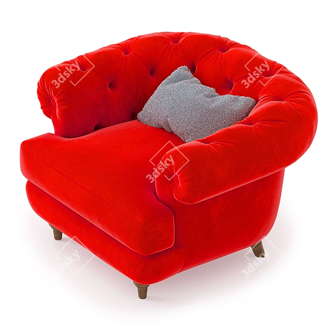 Swagamuffin Oversized Armchair 3D model image 2