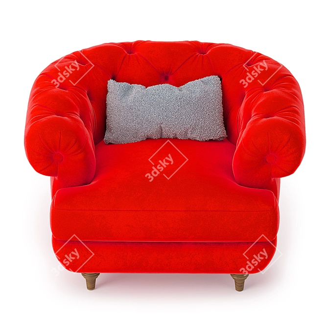 Swagamuffin Oversized Armchair 3D model image 3