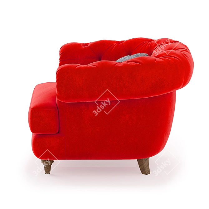 Swagamuffin Oversized Armchair 3D model image 4