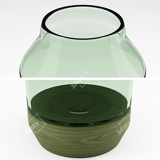 Title: Modern Elevated Vase - Unique and Versatile 3D model image 2