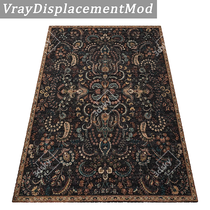 High-Quality Carpet Set - 3D Textures 3D model image 3