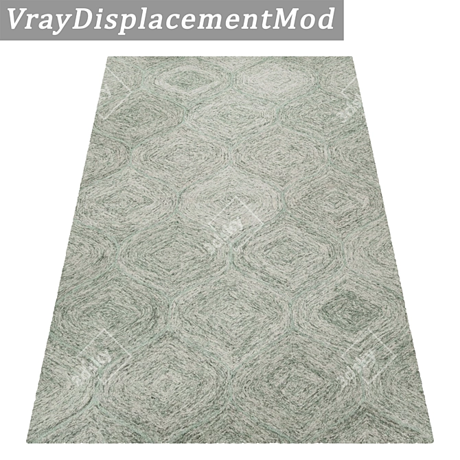 Luxury Carpet Set: High-Quality Textures, 3 Variations 3D model image 3
