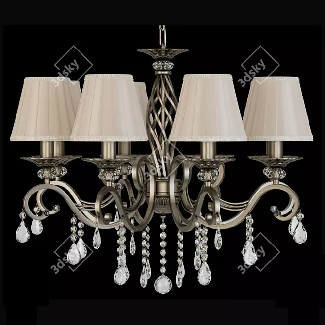 Maytoni Grace RC247-PL-08-R Chandelier 3D model image 1