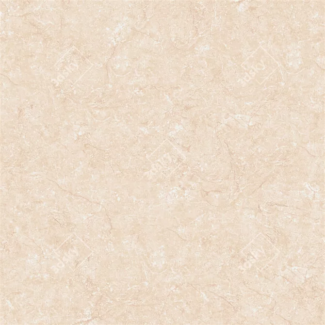 Marfil Cream Marble: Versatile, High-Quality Texture Set 3D model image 2