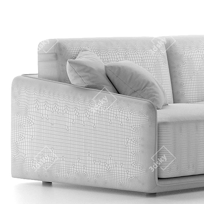 Toronto Sofa: Stylish & Comfortable 3D model image 3