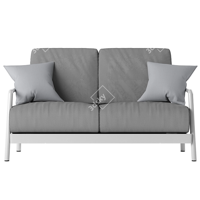 Alison Flexform Outdoor Sofa 3D model image 6