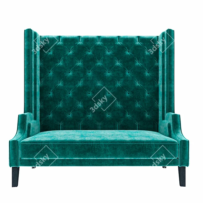 Eichholtz Sofa Spectator: Glamour and Luxury in Your Home 3D model image 1