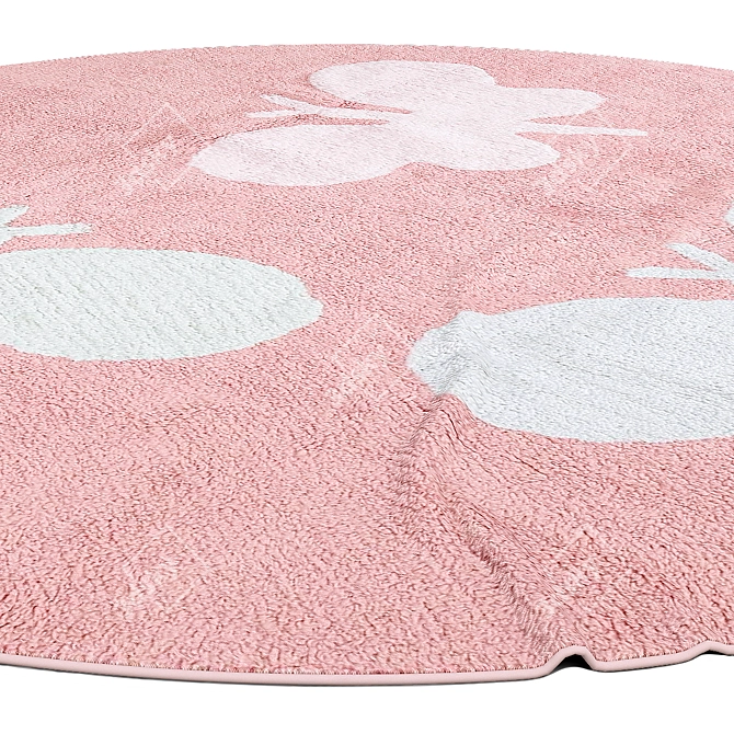 Benuta Kids Circle Rugs 3D model image 2