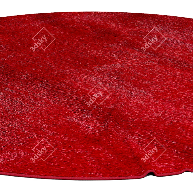 Premium Circle Rugs by Minotti 3D model image 2