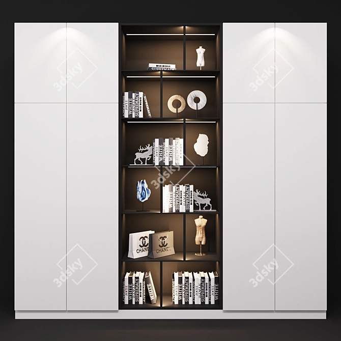 Custom-made Cabinet | 2700x2570mm | Spacious & Stylish 3D model image 1