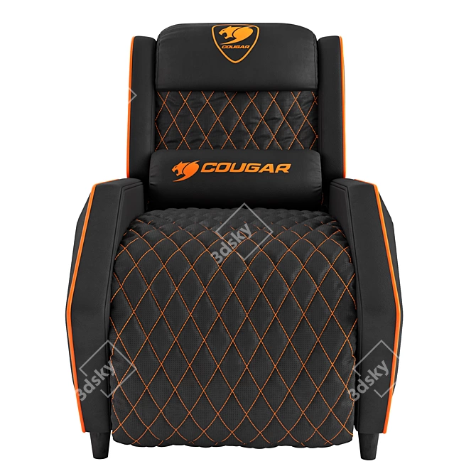 Ultimate Gaming Armchair: Cougar Ranger 3D model image 2