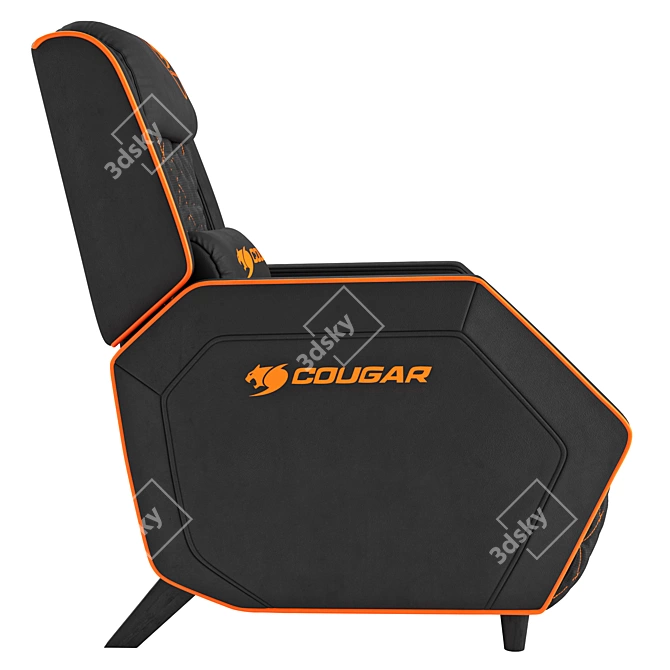 Ultimate Gaming Armchair: Cougar Ranger 3D model image 3