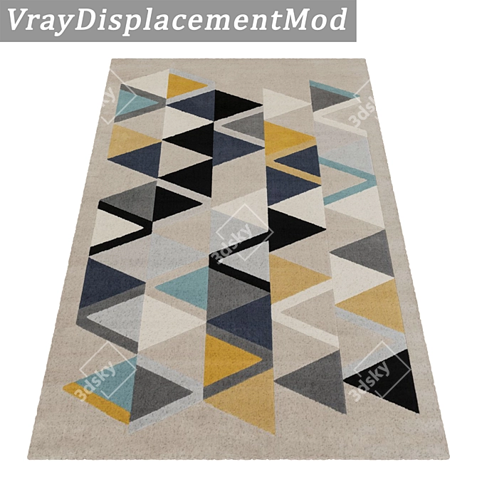 High-Quality Carpet Set 696 3D model image 3