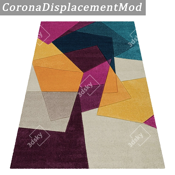 High-Quality Carpet Set 696 3D model image 4