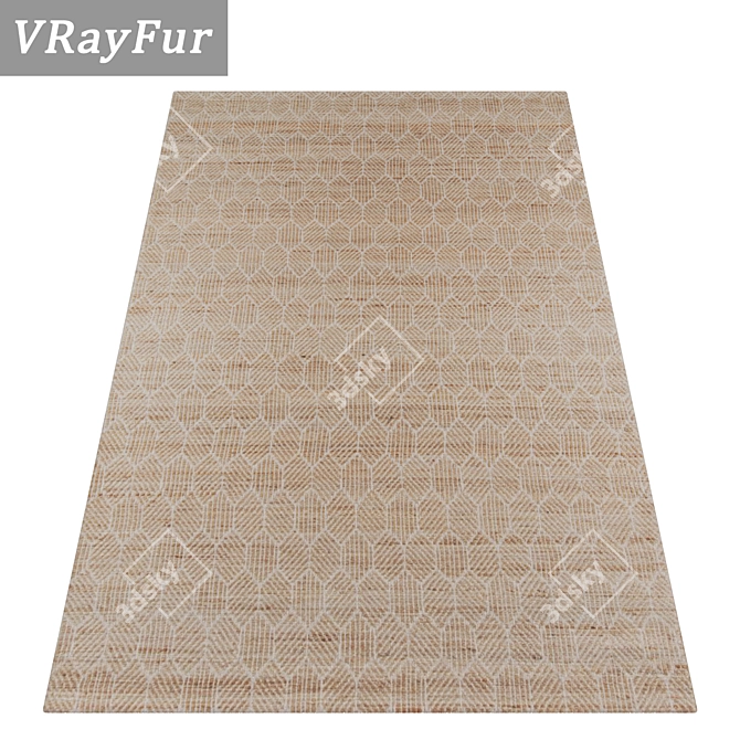 Versatile High-Quality Carpet Set 3D model image 2