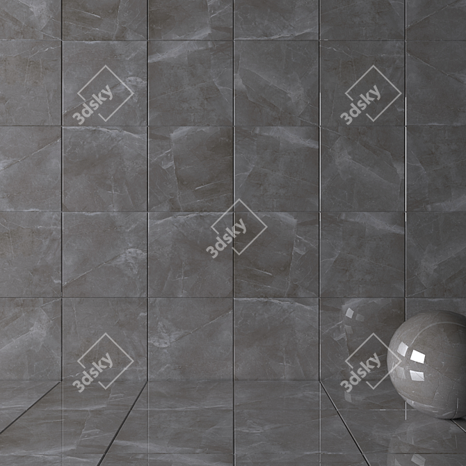 LIMA Fume Wall Tiles - Stunning Multi-Texture Collection 3D model image 2