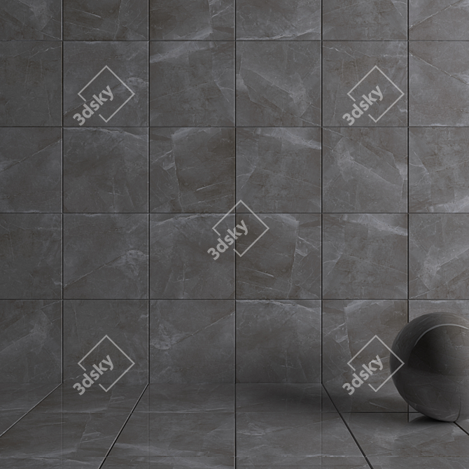 LIMA Fume Wall Tiles - Stunning Multi-Texture Collection 3D model image 3