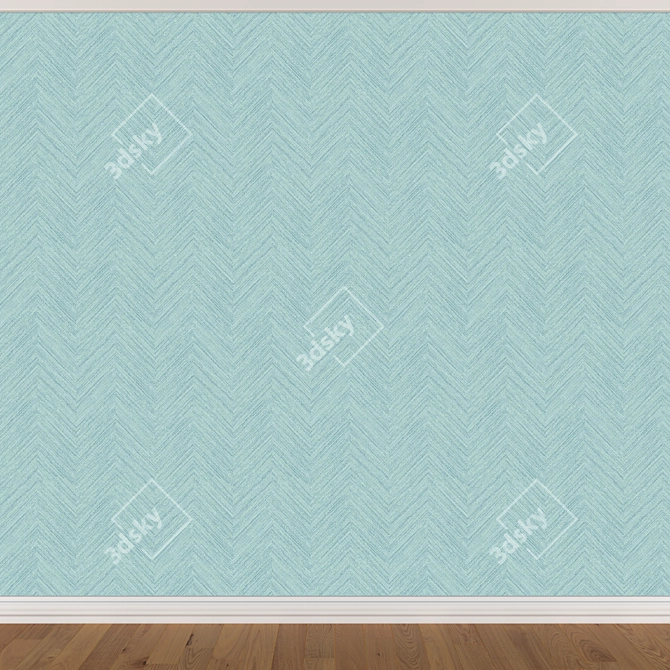 Seamless Wallpaper Set (3 Colors) 3D model image 2