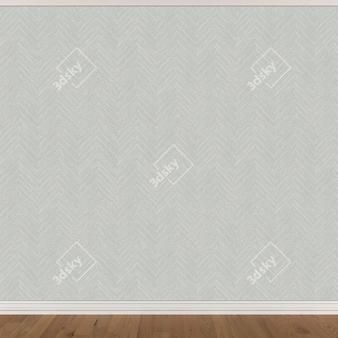 Seamless Wallpaper Set (3 Colors) 3D model image 3