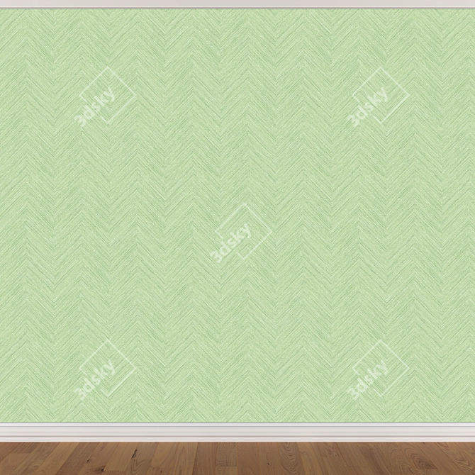 Seamless Wallpaper Set (3 Colors) 3D model image 4