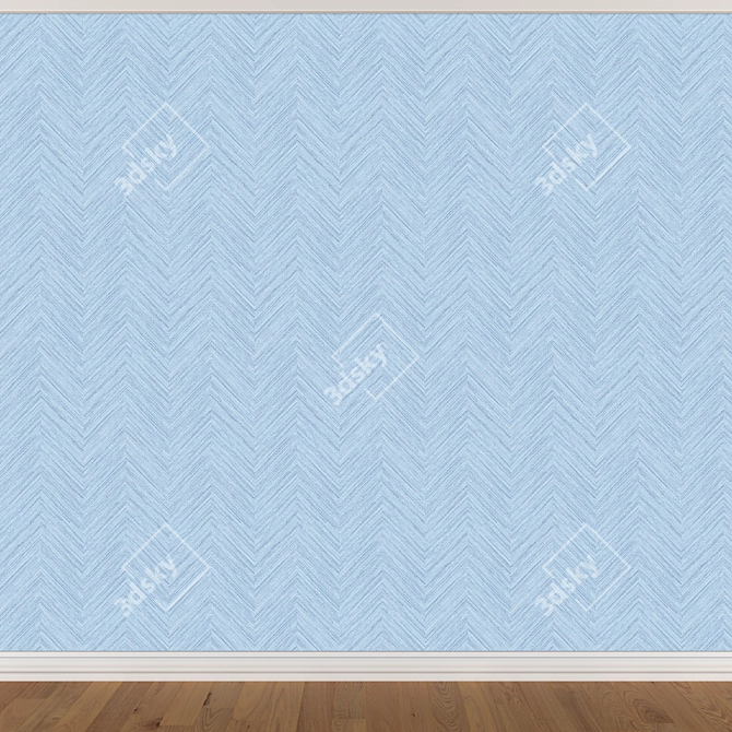 Seamless Wallpaper Set: 3 Textures 3D model image 2