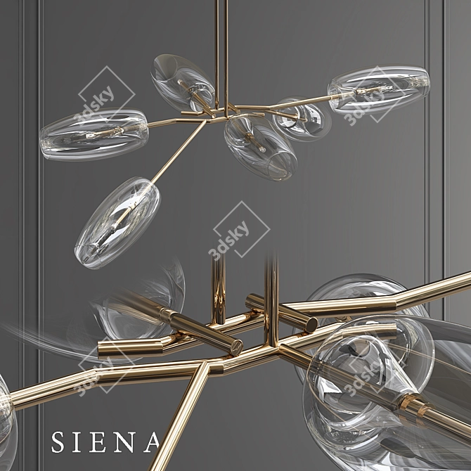 SIENA - Sleek and Stylish Lighting Solution 3D model image 1