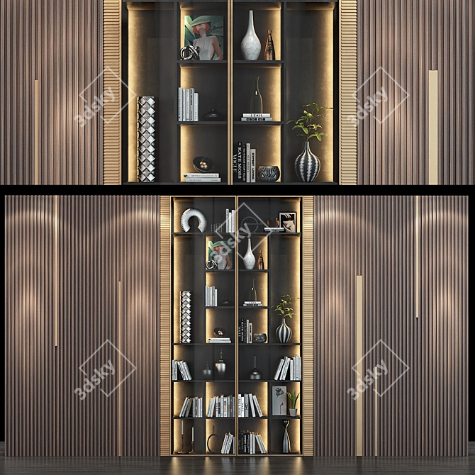 Stylish Cabinet Furniture by Studia 54 3D model image 3