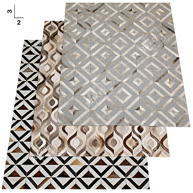 Archived Carpets | Premium Textured Collection 3D model image 2