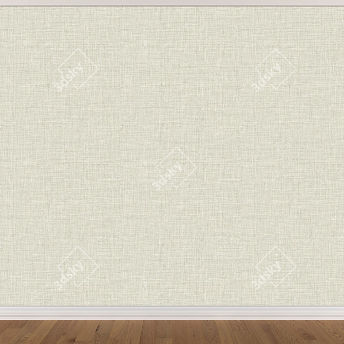 Seamless Wallpaper Set 493 (3 Colors) 3D model image 3