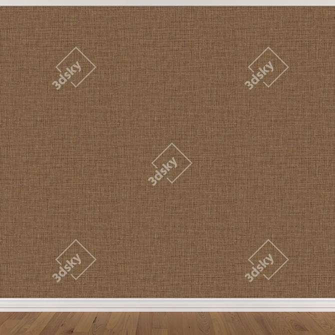 Seamless Wallpaper Set - 3 Colors 3D model image 4