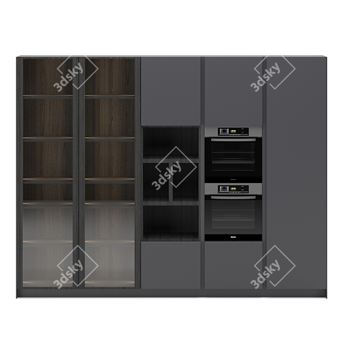 Sleek Modern Kitchen: Maria Intuit 3D model image 6