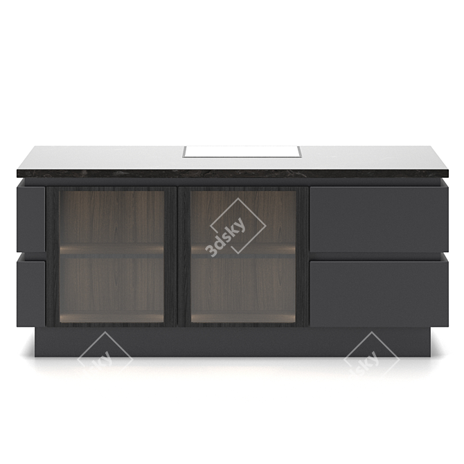 Sleek Modern Kitchen: Maria Intuit 3D model image 8