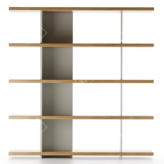 Modern Edit Bookcase - Universum 3D model image 2