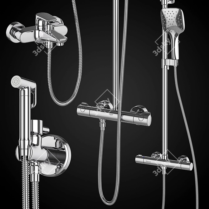 Ultimate Hygiene Shower Systems - Ravak, GROHE, Villeroy & Boch | Griferías Galindo Set 91 3D model image 3