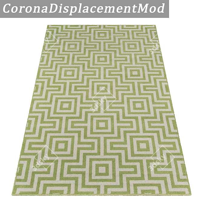 High-Quality Carpet Set 3D model image 4