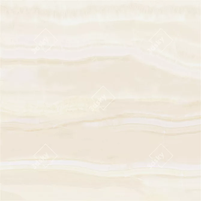 Poseidon Ivory Wall Tiles - Multi-textured 60x60cm & 1200x1200px 3D model image 4