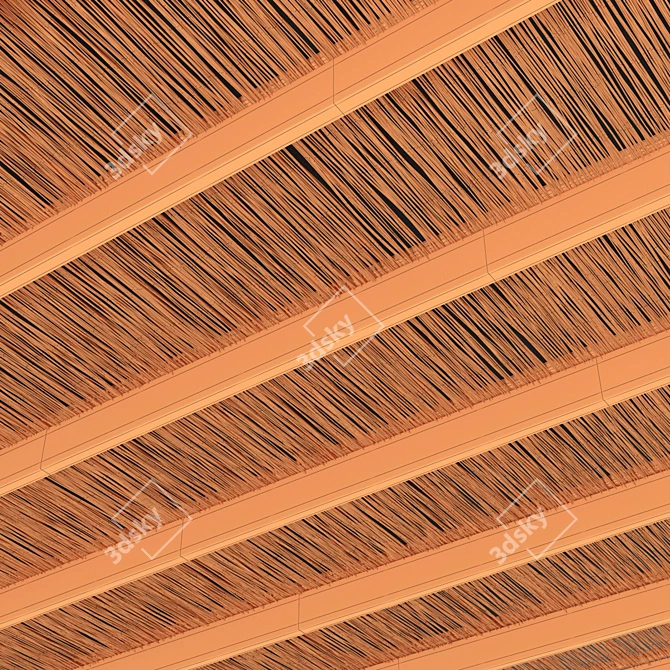 Title: Canopy Branch Ceiling Decor 3D model image 1