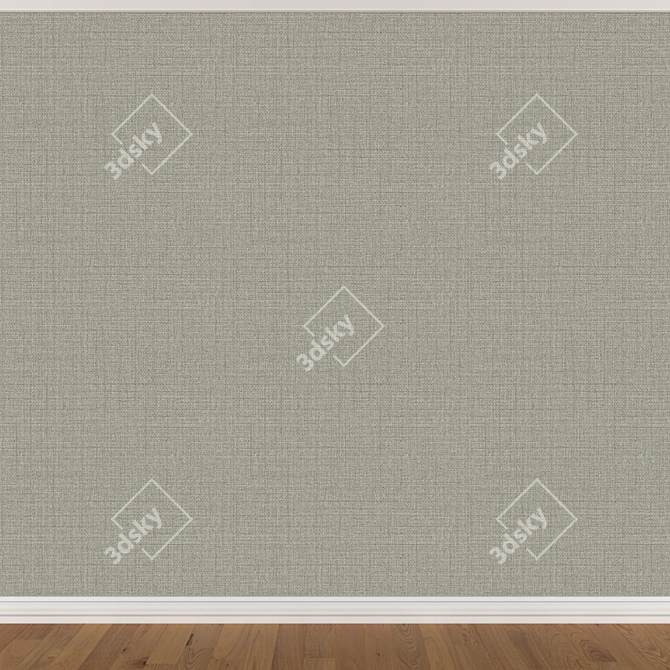 Seamless Wallpaper Set 508 - 3 Colors 3D model image 2