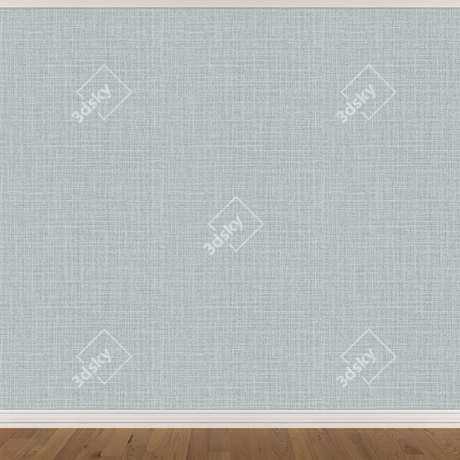 Seamless Wallpaper Set 508 - 3 Colors 3D model image 3