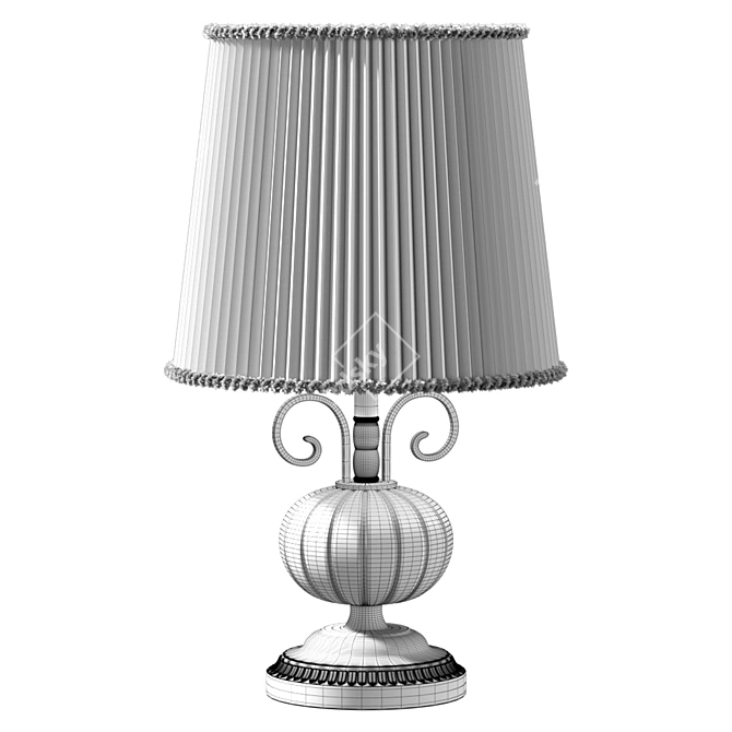 Italian Table Lamp: Emme Pi Light / Masiero 6030 / TL1 P 3D model image 4