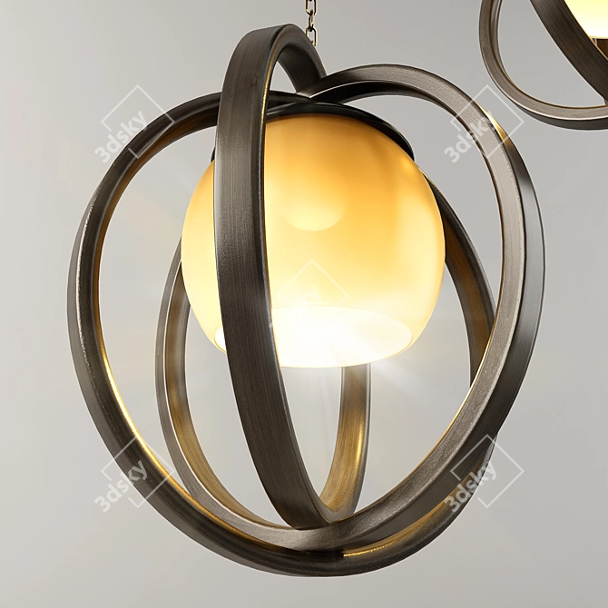  2013 Light Fixture: Elegant & Efficient 3D model image 2