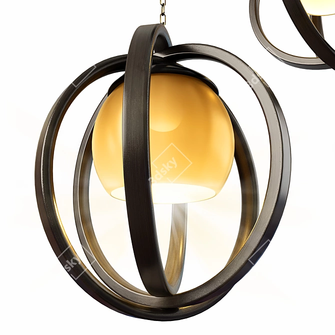  2013 Light Fixture: Elegant & Efficient 3D model image 6