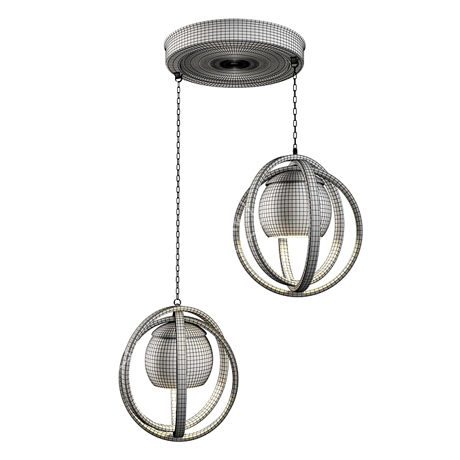  2013 Light Fixture: Elegant & Efficient 3D model image 8