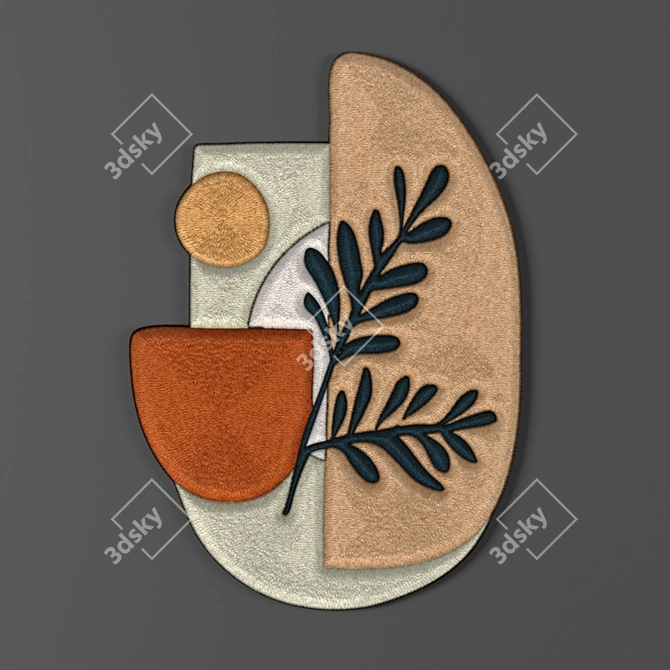 Title (English Translation): Sewing Art Series - "Rest_5"

Title: Vector Art Home Decor - "Rest_5 3D model image 1