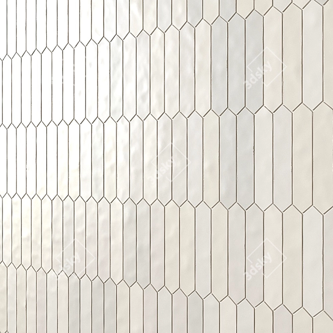 Melange Subway Tiles - 4 Species 3D model image 5