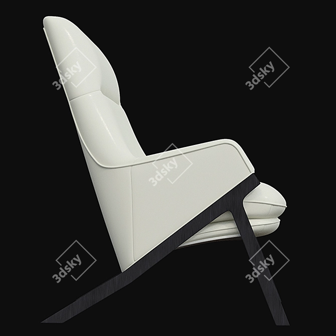 Sleek and Cozy Henata Lounge 3D model image 8