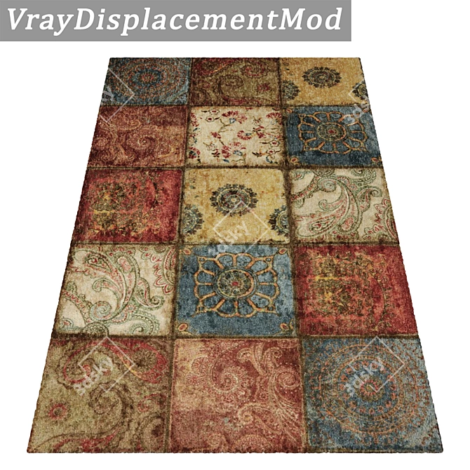 Luxury Carpets Set for Stunning Renders 3D model image 3