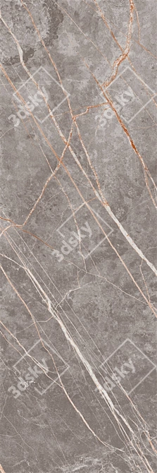 Elegant Fume Marble Wall Tiles 3D model image 4