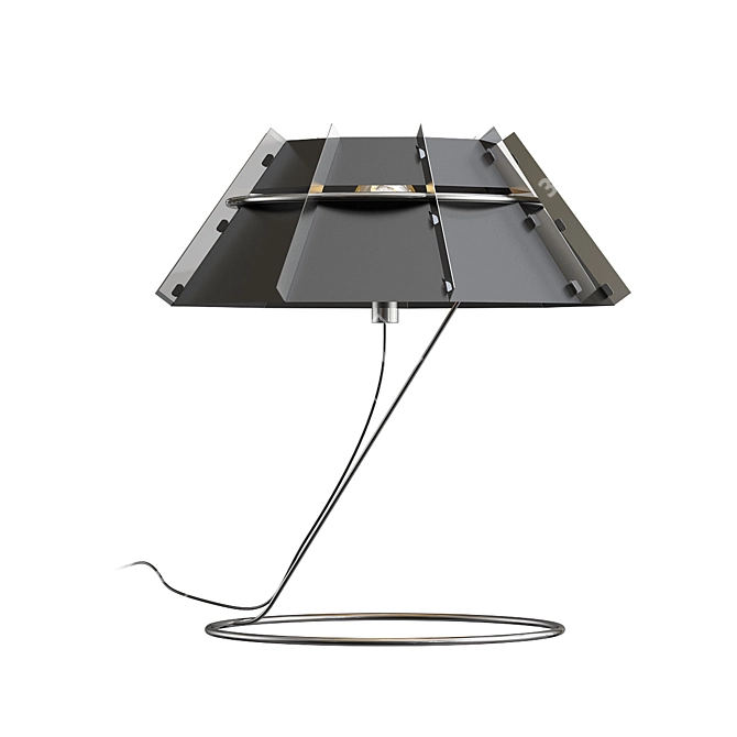 Sleek Chapeau Table Lamp 3D model image 2