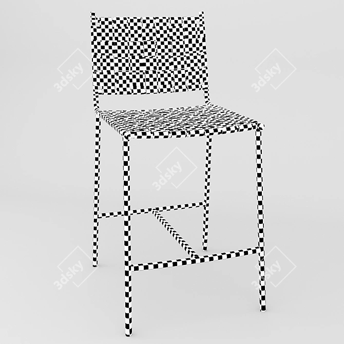 ErgoFlex Mesh Office Chair 3D model image 3